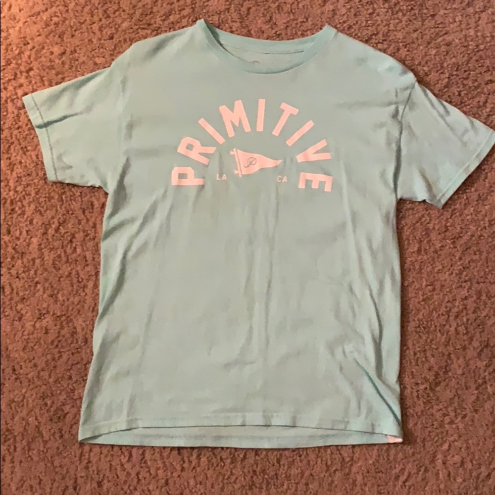 Primitive teal t-shirt